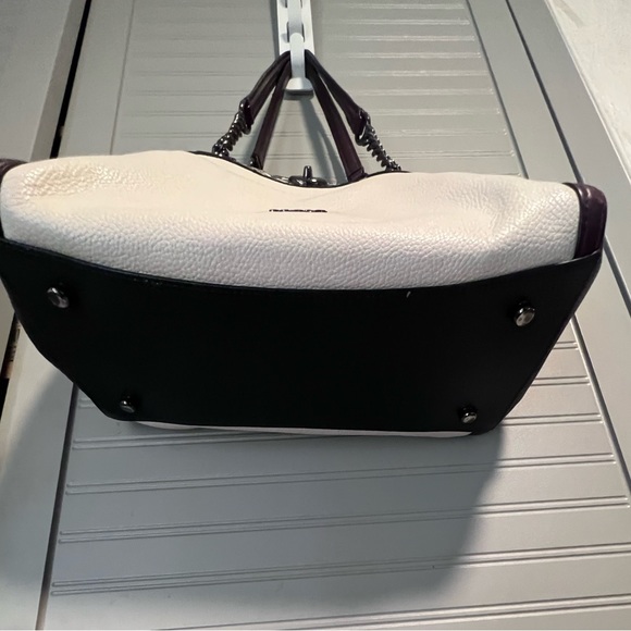 COACH Turnlock Edie Carryall In Colorblock With Snakeskin Detail w/ Wallet - Picture 11 of 16